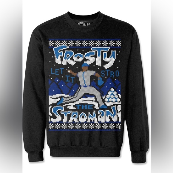 Marcus Frosty Stroman Ugly Christmas Sweatshirt - Picture 1 of 4
